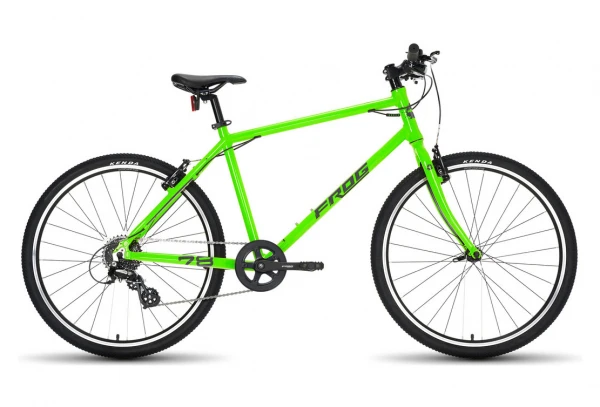 VTC Enfant Frog Bikes 78 MicroSHIFT 8V 26'' Vert Fluo 12 - 14 Ans Gris 4 VTC Enfant Frog Bikes 78 MicroSHIFT 8V 26'' Vert Fluo 12 - 14 Ans Gris – Image 2