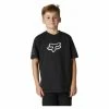 T-Shirt Manches Courtes Enfant Fox Karrera Noir