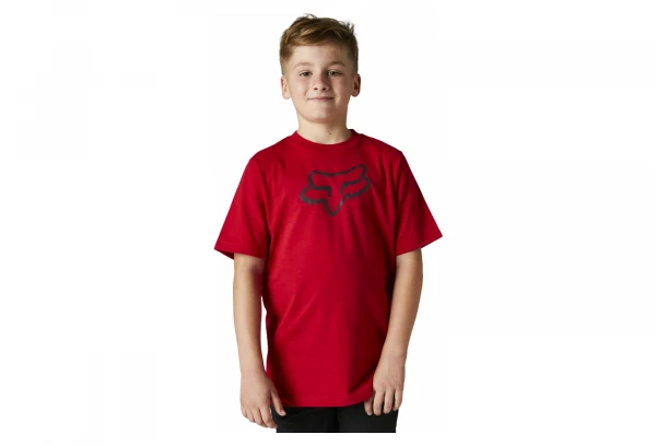 T-Shirt Manches Courtes Enfant Fox Foxegacy Rouge 2 T-Shirt Manches Courtes Enfant Fox Foxegacy Rouge