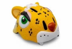 Casque Enfant Crazy Safety Léopard Jaune