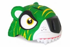 Casque Enfant Crazy Safety Tigre Vert