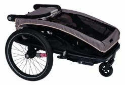 Remorque à Enfant XLC Duo S 20'' Gris Anthracite Beige -Cyclo Plaisir Soldes Boutique unnamed file 136