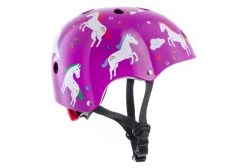 Casque Enfant Hornit Unicorn Violet