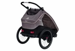 Remorque à Enfant XLC Duo S 20'' Gris Anthracite Beige -Cyclo Plaisir Soldes Boutique unnamed file 139