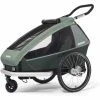 Remorque à Enfant Croozer Vaaya 1 Vert Kaki -Cyclo Plaisir Soldes Boutique unnamed file 1409