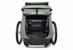 Remorque à Enfant Croozer Vaaya 1 Vert Kaki -Cyclo Plaisir Soldes Boutique unnamed file 1413