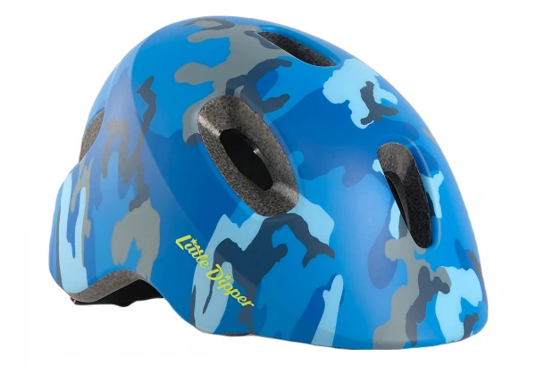 Casque Enfant Bontrager Little Dipper MIPS Bleu Camo 3 Casque Enfant Bontrager Little Dipper MIPS Bleu Camo