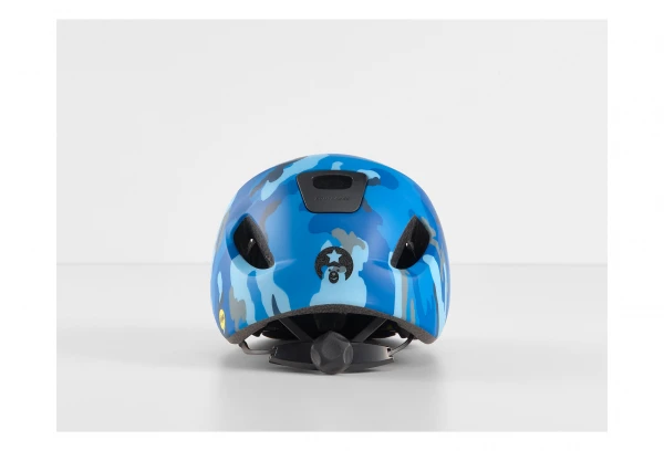 Casque Enfant Bontrager Little Dipper MIPS Bleu Camo 5 Casque Enfant Bontrager Little Dipper MIPS Bleu Camo – Image 3