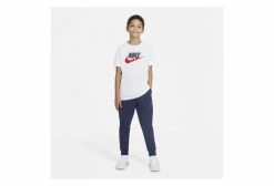 T-Shirt Enfant Nike Sportswear Blanc Bleu Rouge -Cyclo Plaisir Soldes Boutique unnamed file 1639