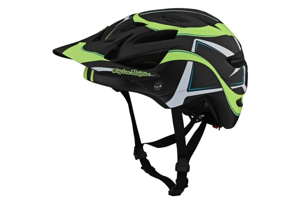 Casque Enfant Troy Lee Designs A1 Mips Welter Noir / Vert 3 Casque Enfant Troy Lee Designs A1 Mips Welter Noir / Vert