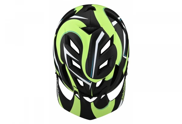 Casque Enfant Troy Lee Designs A1 Mips Welter Noir / Vert 5 Casque Enfant Troy Lee Designs A1 Mips Welter Noir / Vert – Image 3