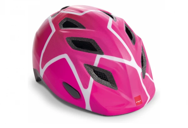 Casque Enfant MET Genio Rose Brillant 3 Casque Enfant MET Genio Rose Brillant