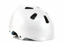 Casque Bontrager Jet WaveCel Blanc / Azur Enfant Rouge / Violet