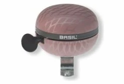 Sonnette De Vélo Basil Noir 60 Mm Rose