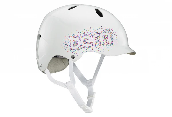 Casque Fille Bern Bandita EPS Blanc Confetti 3 Casque Fille Bern Bandita EPS Blanc Confetti