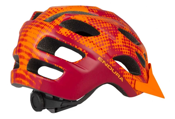 Casque Enfant Endura Hummvee Mandarine Orange / Rouge 4 Casque Enfant Endura Hummvee Mandarine Orange / Rouge – Image 2