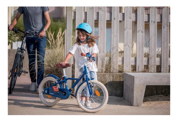 Vélo Enfant Btwin 900 Alu City 16'' Bleu 9 Vélo Enfant Btwin 900 Alu City 16'' Bleu – Image 8