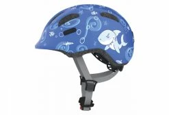Casque Vélo Enfant Abus Smiley 2.0 Blue Sharky