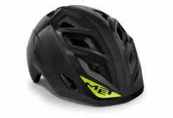 Casque Enfant MET Elfo Noir Jaune Brillant