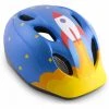 Casque Enfant Met Super Buddy Bleu Fusée Mat 2022