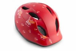 Casque Enfant Met Buddy Rouge Animaux Mat 2022