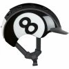Casque Enfant Casco Mini 2 8 Ball Noir Blanc