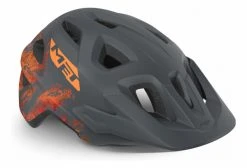 Casque Enfant MET Eldar Gris Orange Mat 2022