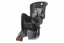 Siège Porte Bébé POLISPORT Inclinable BILBY RS Noir Gris