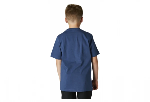 T-Shirt Manches Courtes Enfant Fox Karrera Head Bleu 3 T-Shirt Manches Courtes Enfant Fox Karrera Head Bleu – Image 2