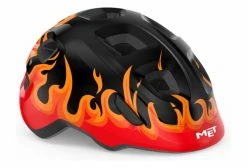 Casque Enfant MET Hooray Noir Rouge