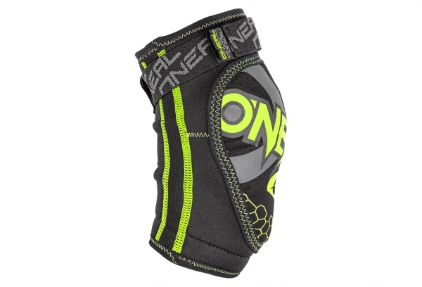 Genouillères Enfant O'neal Dirt Hi-Viz Noir Jaune 5 Genouillères Enfant O'neal Dirt Hi-Viz Noir Jaune – Image 3