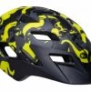 Casque Enfant Bell Sidetrack Camo Noir Jaune Noir / Argent