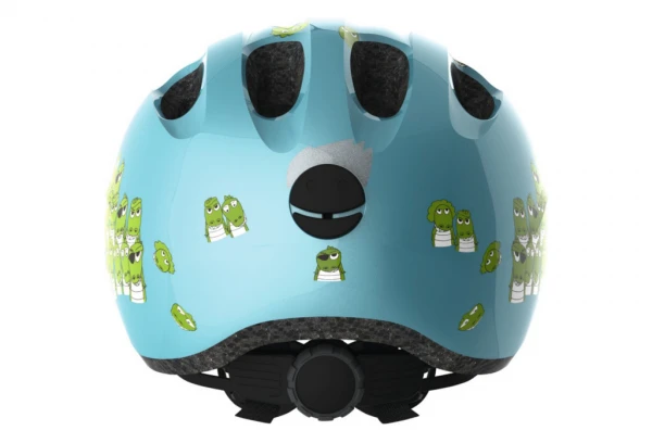 Casque Vélo Enfant Abus Smiley 2.0 Bleu Crocodile 5 Casque Vélo Enfant Abus Smiley 2.0 Bleu Crocodile – Image 3