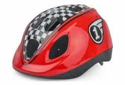 Casque Enfant Polisport Guppy XS (46-53 Cm) Rouge Noir