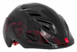 Casque Enfant MET Elfo Noir Rouge