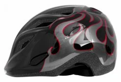 Casque Enfant MET Elfo Noir Rouge -Cyclo Plaisir Soldes Boutique unnamed file 758