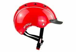 Casque Casco Mini 2 Rouge Coral Enfant