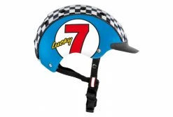 Casque Enfant Casco Mini 2 Lucky 7 Bleu