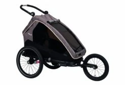 Remorque à Enfant XLC Mono S 20'' Gris Anthracite Beige -Cyclo Plaisir Soldes Boutique unnamed file 930