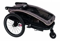 Remorque à Enfant XLC Mono S 20'' Gris Anthracite Beige -Cyclo Plaisir Soldes Boutique unnamed file 932