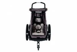 Remorque à Enfant XLC Mono S 20'' Gris Anthracite Beige -Cyclo Plaisir Soldes Boutique unnamed file 933