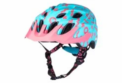 Casque Enfant Kali Chakra Plus Bleu Turquoise/Rose - Taille Unique (52-57 Cm)